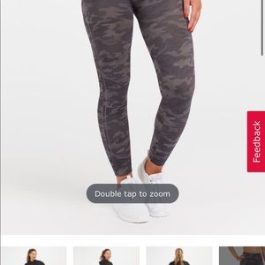 Spanx gray camo leggings!!!! Worn once!